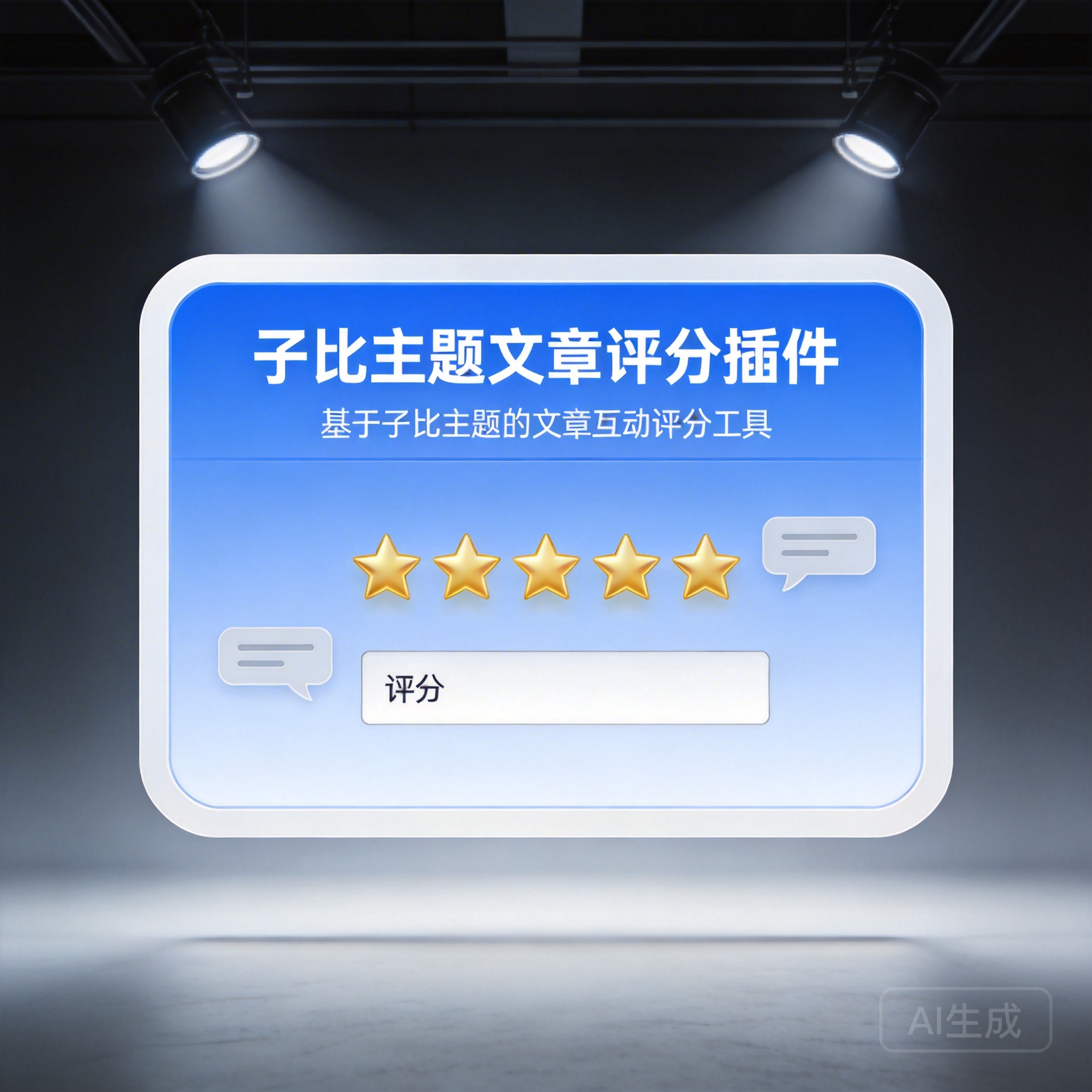 子比主题文章评分插件-漫旅绘话